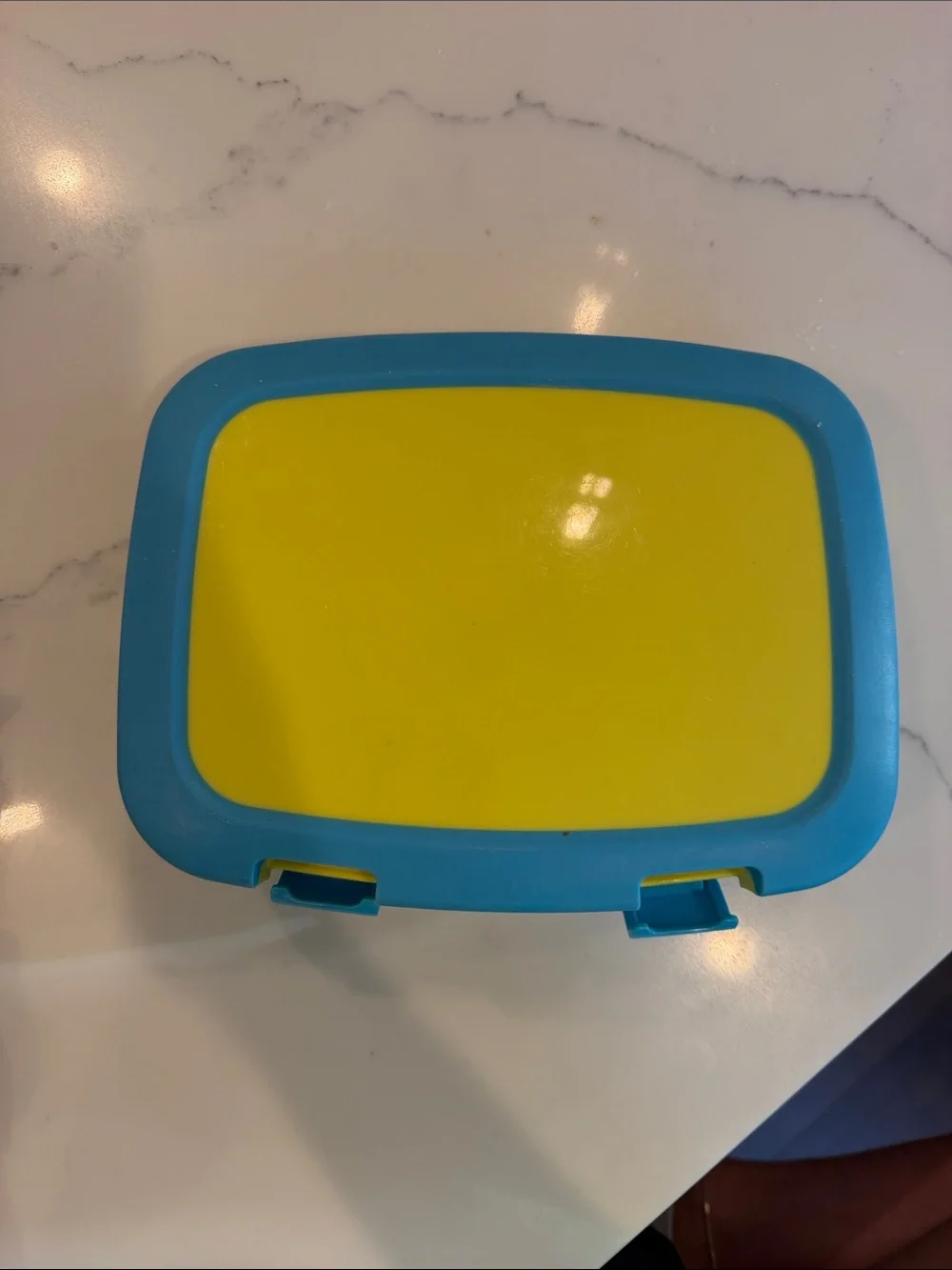 Bentgo Kids Lunchbox - Yellow with Blue Trim
